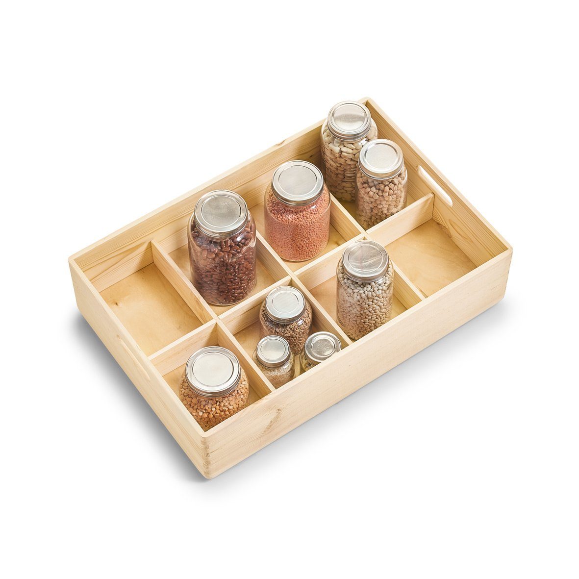 Zeller Present Allzweckkiste Allzweckkiste, zeller Allzweckkiste (BHT 40x14.50x60 cm) BHT 40x14.50x60 cm beige