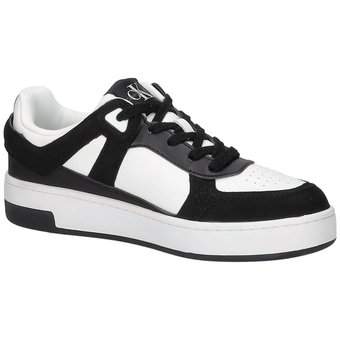 Calvin Klein Basket Cupsole Low Mix in schwarz