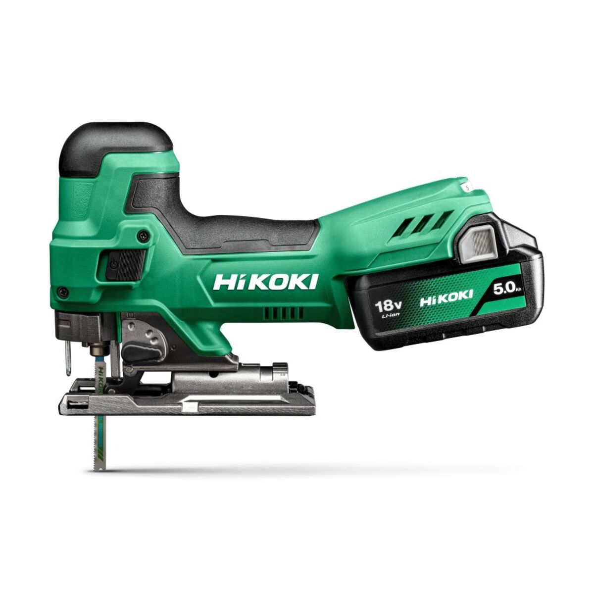 HiKOKI CJ18DBWPZ Akku-Säge Decupera 135 mm 18V 5,0Ah Li-Ion im HSC II Koffer
