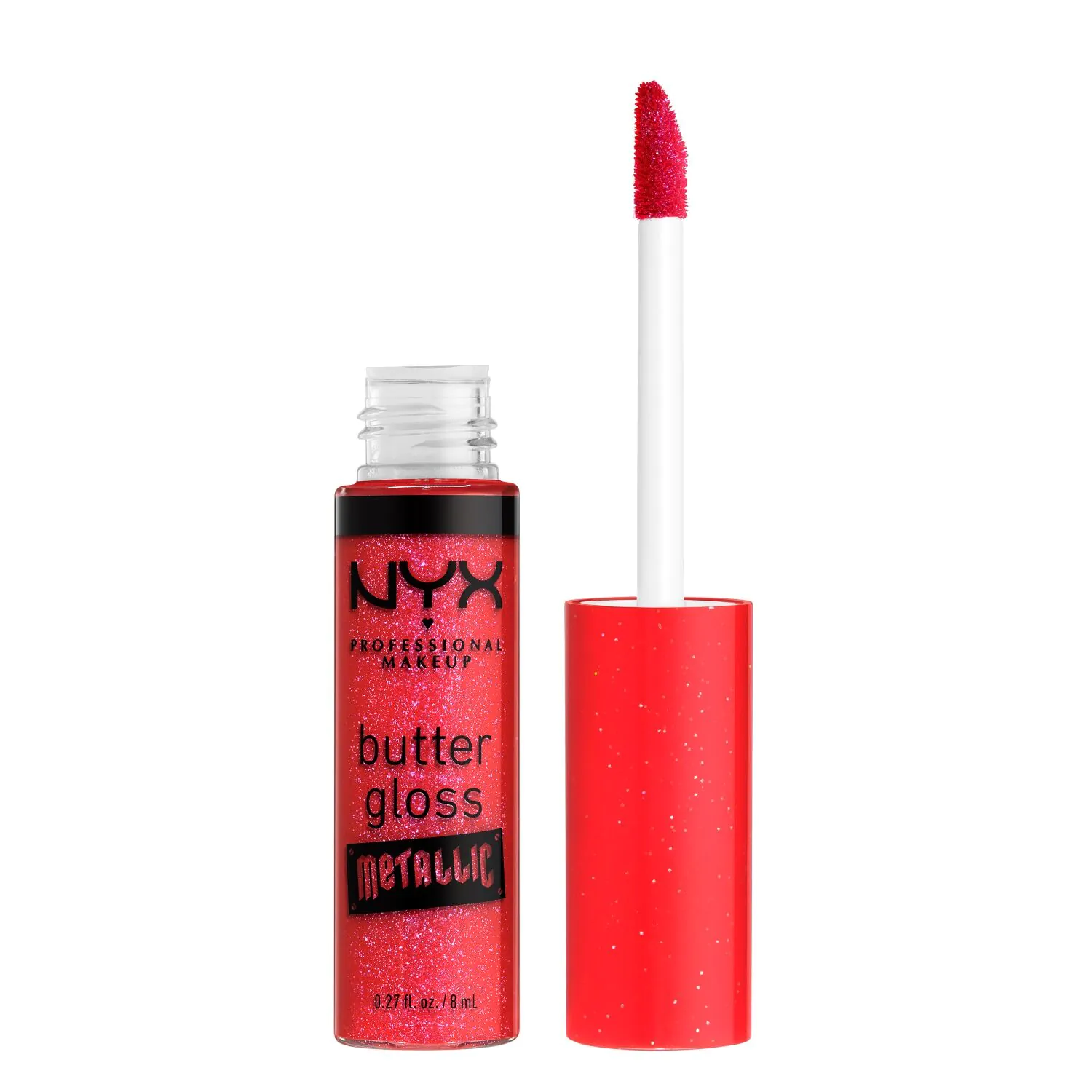 NYX Butter Gloss metalik sjaj za usne Blood