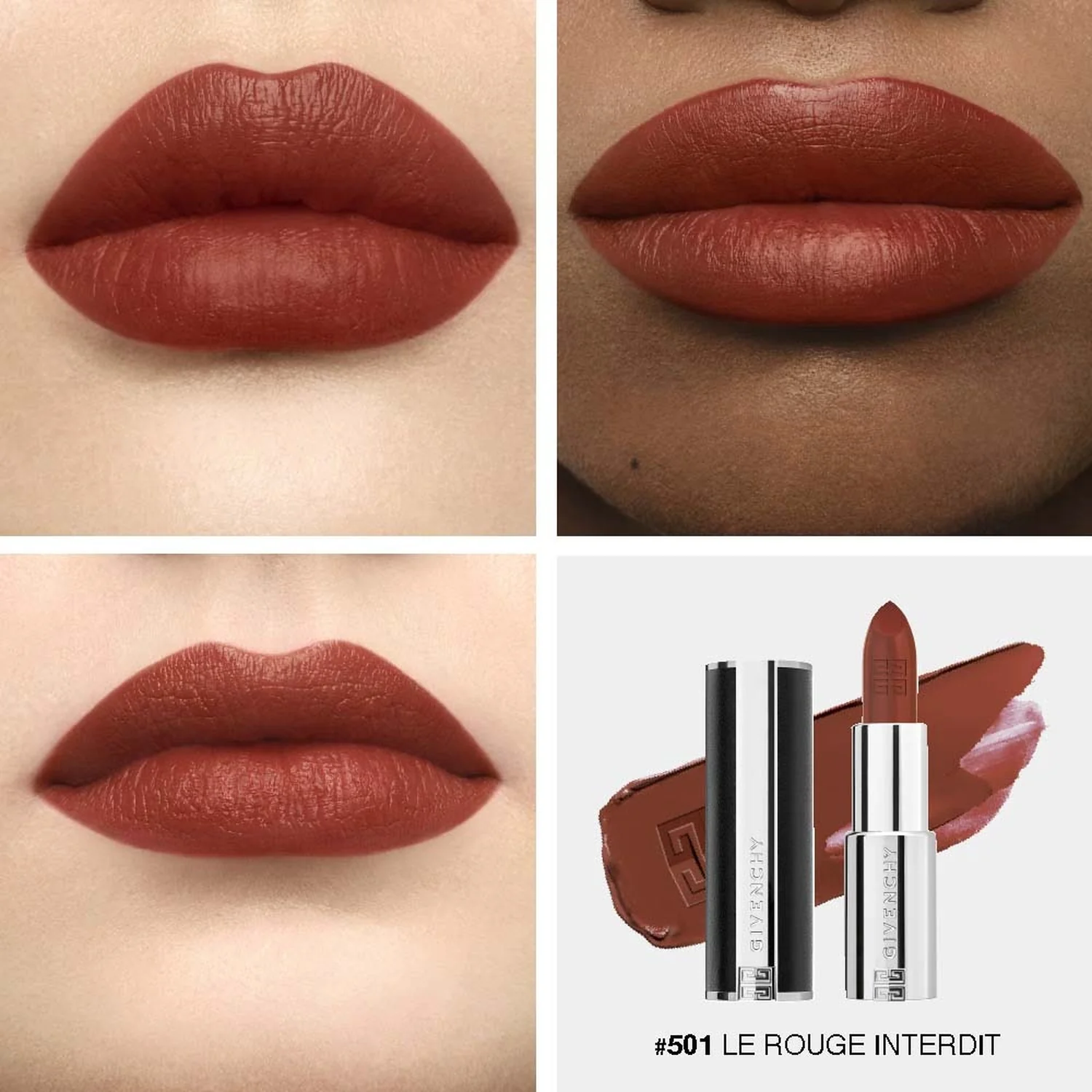 Le Rouge Interdit Barra de labios Seda Intensa