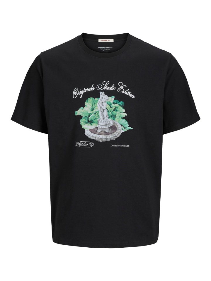 JACK & JONES PLUS T-shirt in Black günstig kaufen