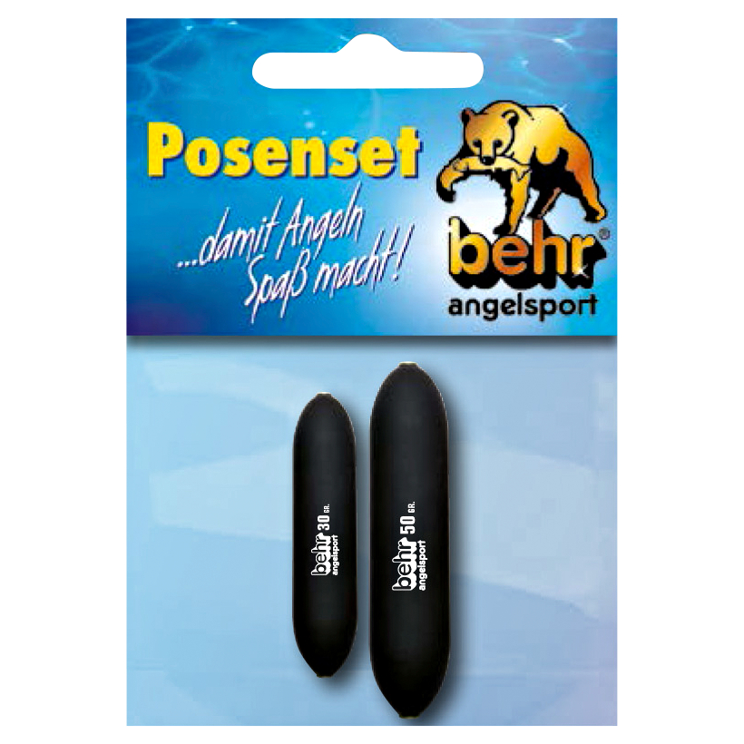 Behr Unterwasserposen Inline-Floater Set (schwarz)