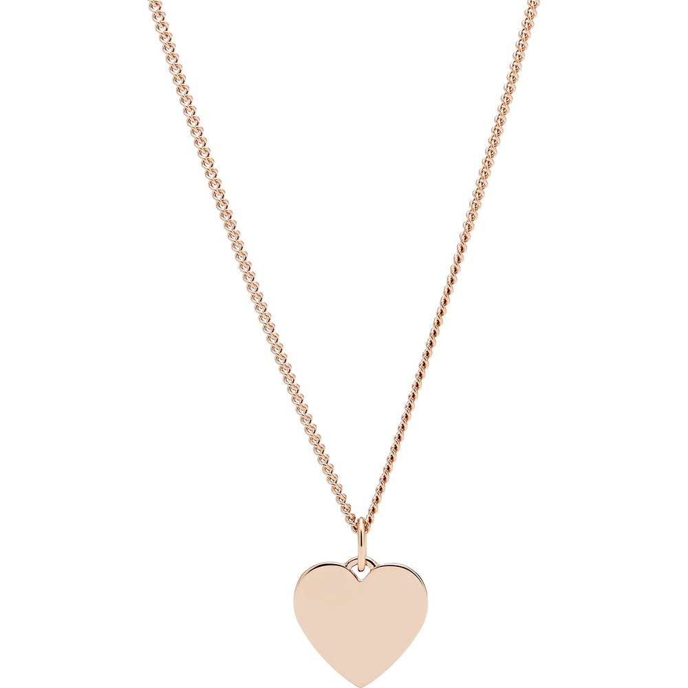 Fossil Chaînette Acier inoxydable collier