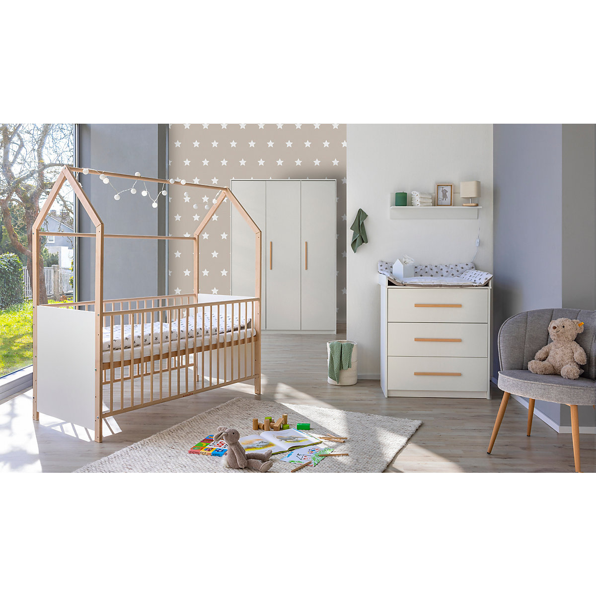 Hausbett Classic natur