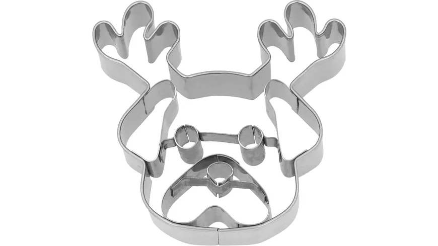 RBV BIRKMANN Ausstechform Weihnachtsmops 7,5cm