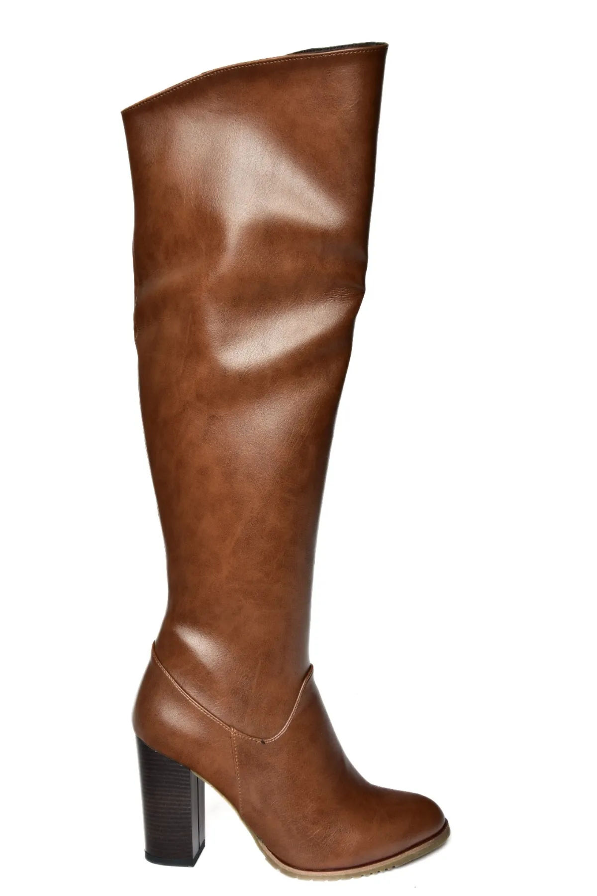 Fox Shoes  Hellbraune Damenstiefel A654018009