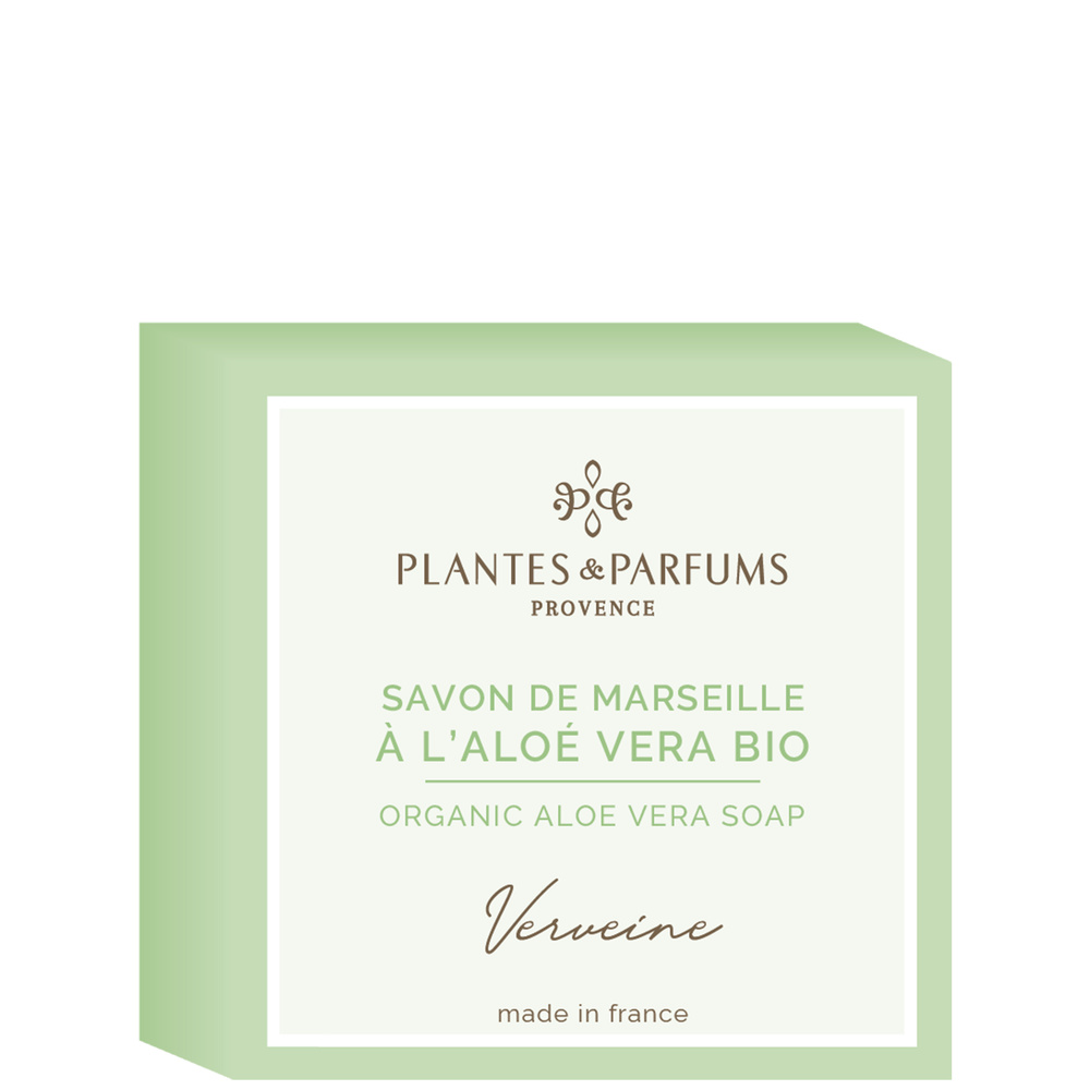 Plantes et Parfums Aloé Vera - Parfum Verveine Savon de Marseille