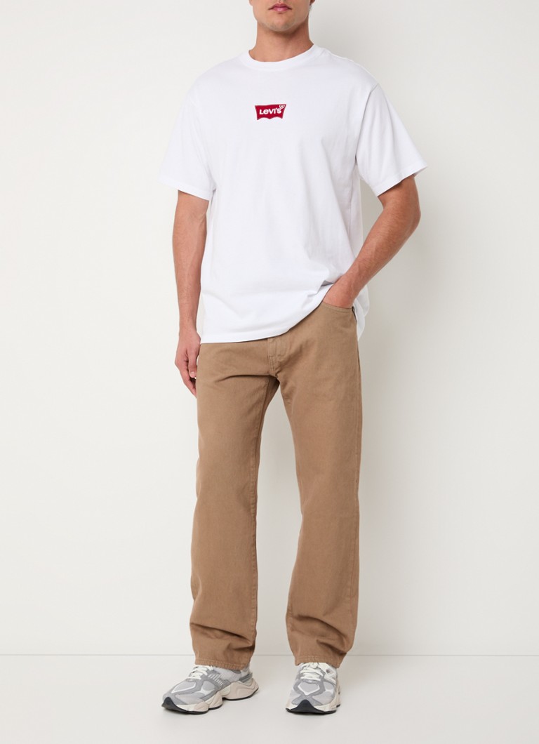 „Levi's 555“ tiesaus kirpimo džinsai su spalvotu skalbimu