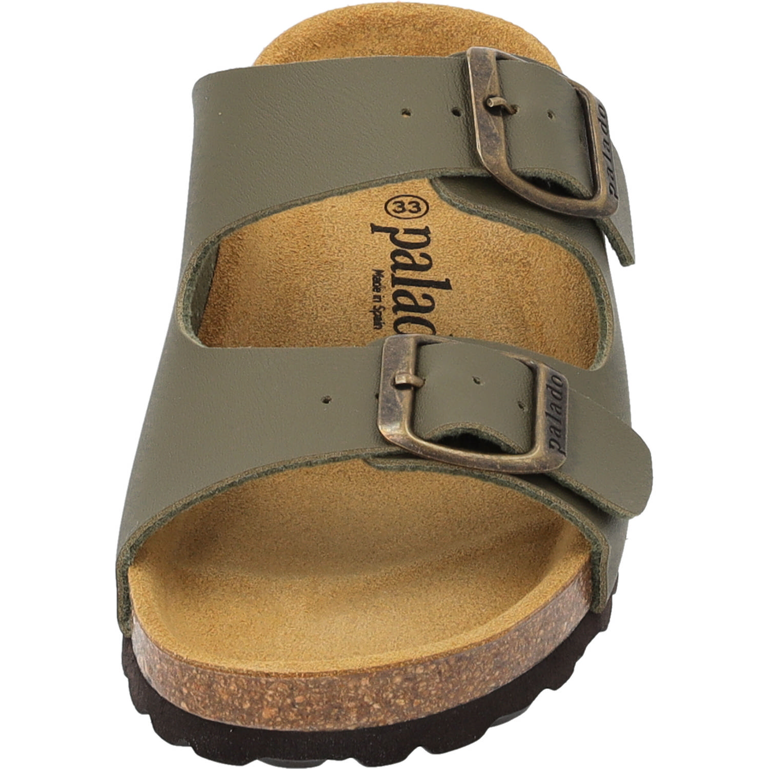 Palado Kids Korfu B Basic, Pantoletten, Kinder, Khaki