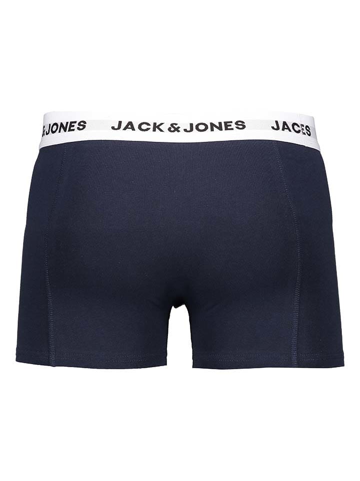 Jack & Jones 3er-Set: Boxershorts in Dunkelblau/ Blau/ Hellgrau günstig kaufen