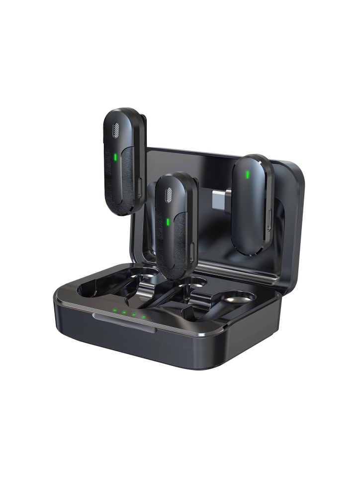 COFI 1453 Mikrofon für Smartphones kompatibel mit Android und iPhone in Schwarz günstig kaufen onesize