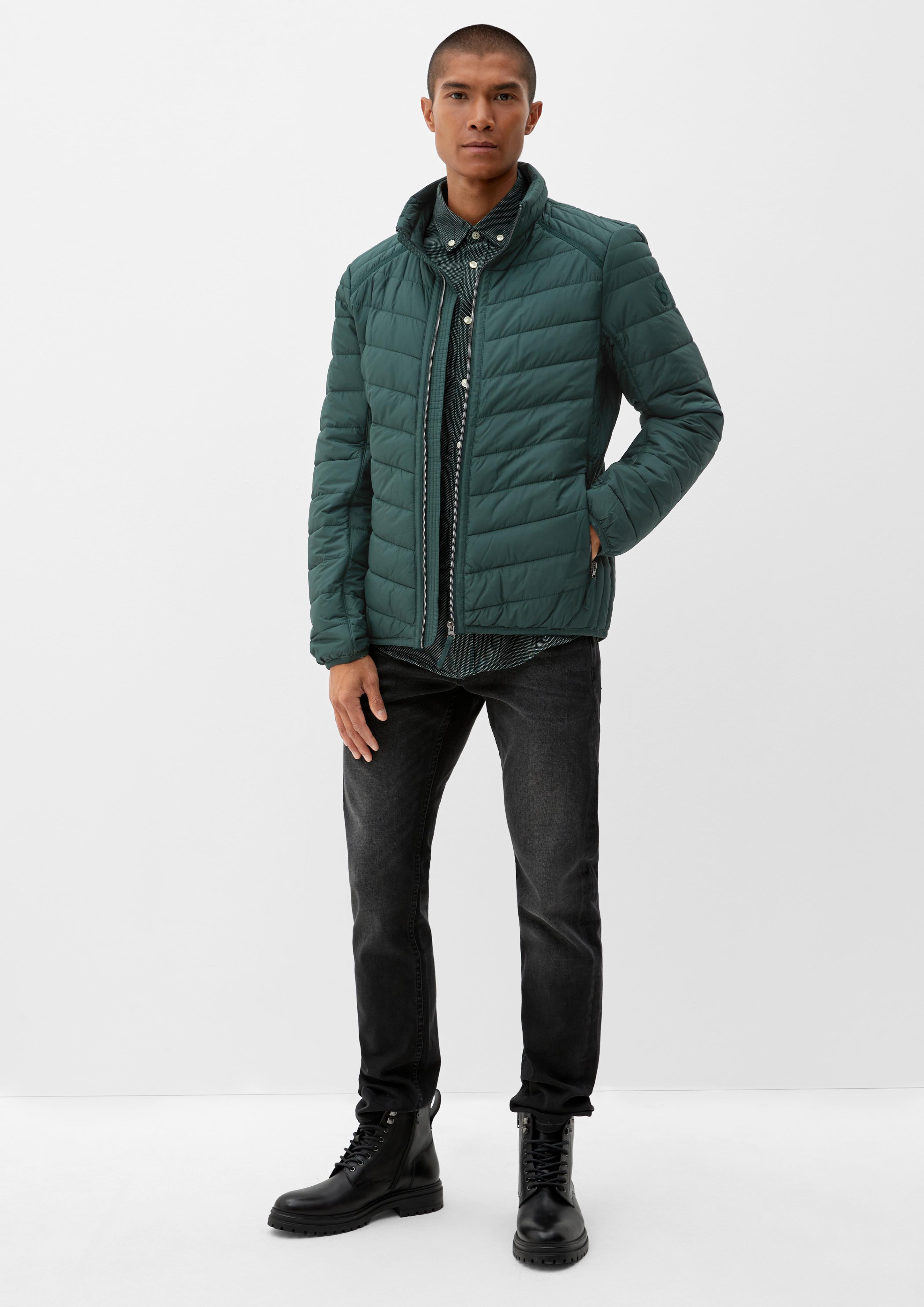 Leichte Steppjacke mit Stehkragen  2115319-7962