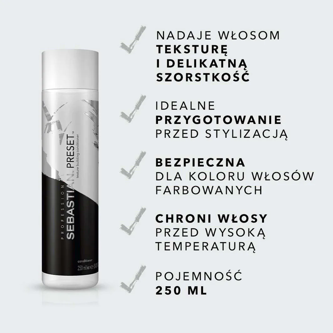 Sebastian Preset Μαλακτικό Μαλλιών 250 ml