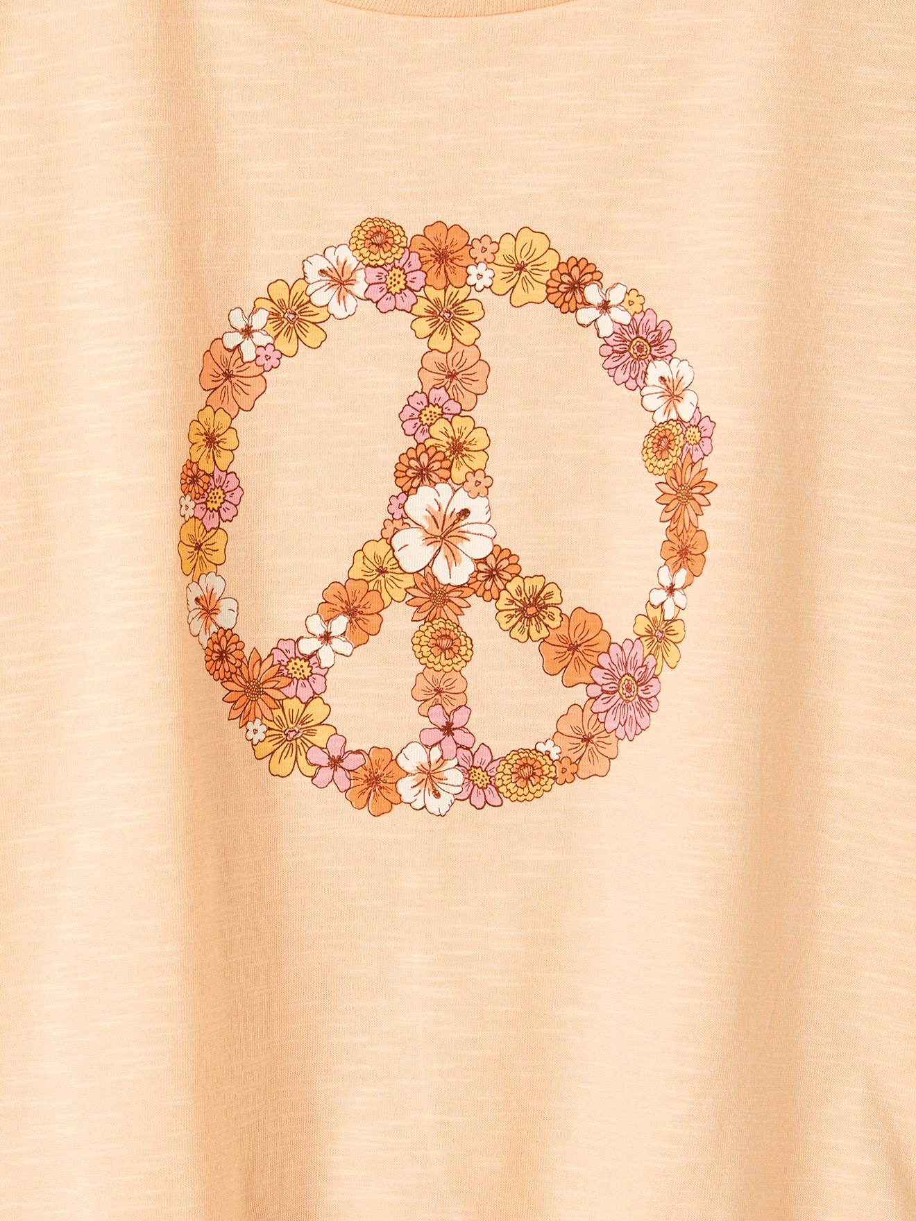 Vertbaudet Mädchen Blusenshirt Oeko-Tex - rosa aprikose