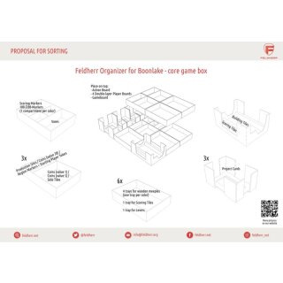 Feldherr Organizer für Boonlake - Grundspielbox