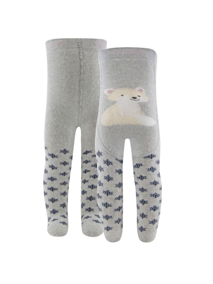 ewers Thermo Strumpfhose Polarfuchs in hellsilber meliert günstig kaufen
