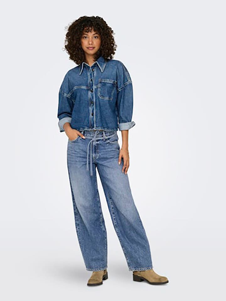 ONLY Jeans - Flared Fit - in Blau günstig kaufen