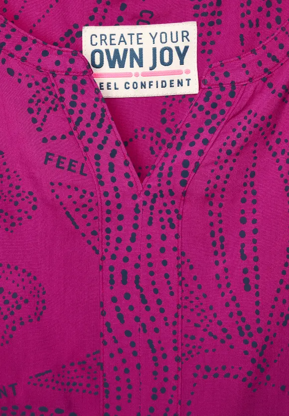 CECIL Bluse mit Punkteprint