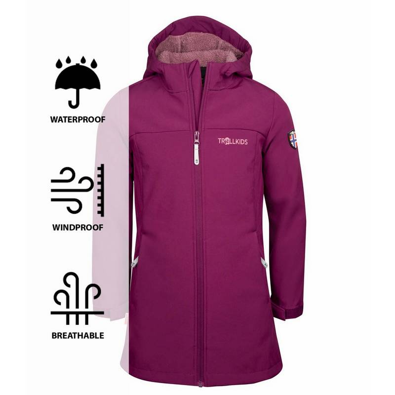 Trollkids Kristiansand Winterjacke Mädchen