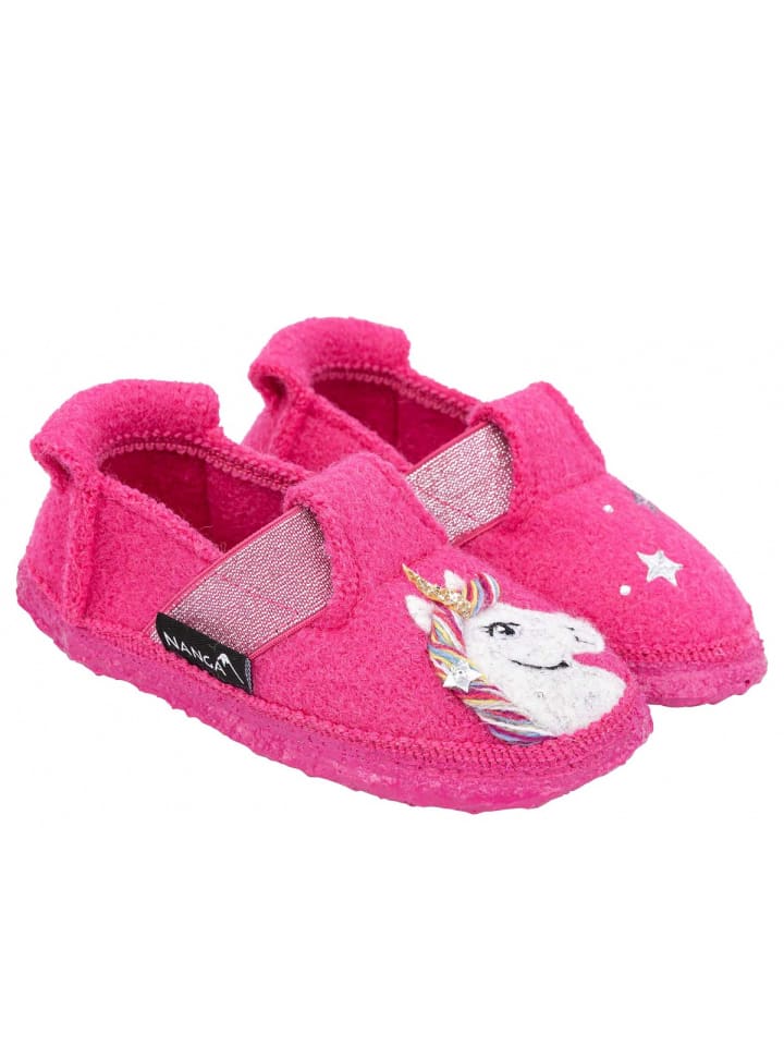 NANGA Hausschuh Unicorn in Pink günstig kaufen