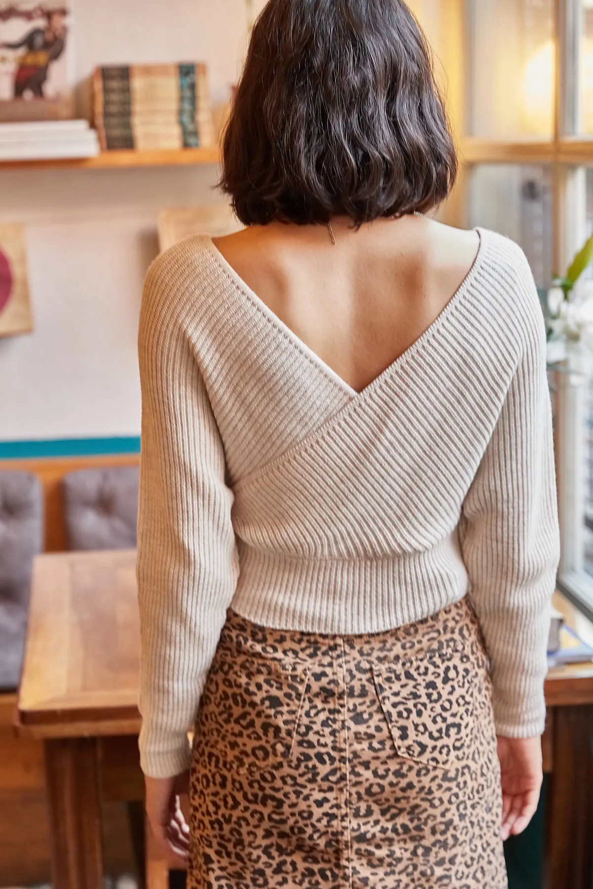 Olalook  Pullover - Beige - Regular Fit