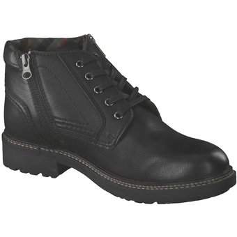 7MILES Schnürstiefelette in schwarz