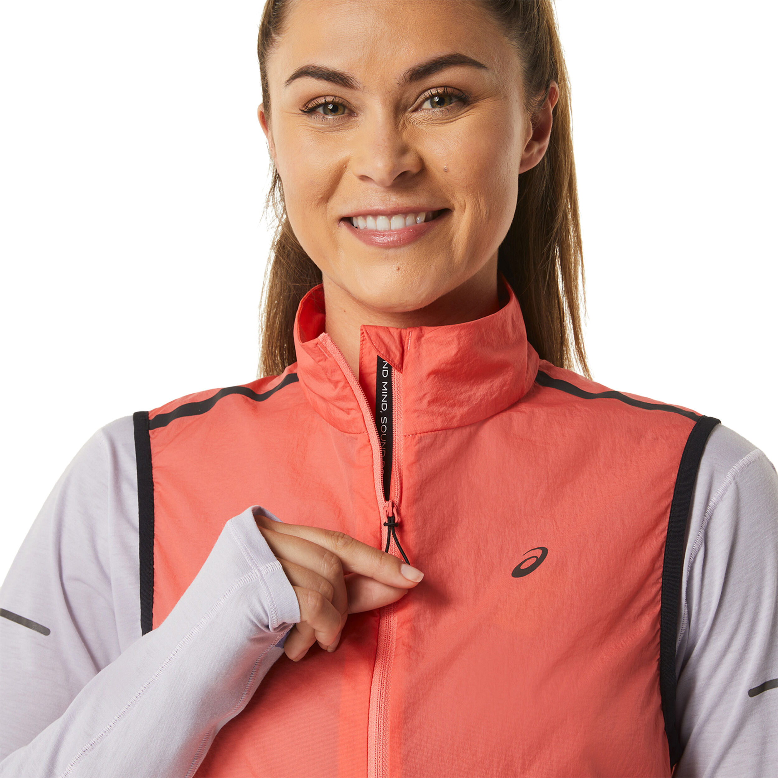 Metarun Packable Laufweste Damen - Pink
