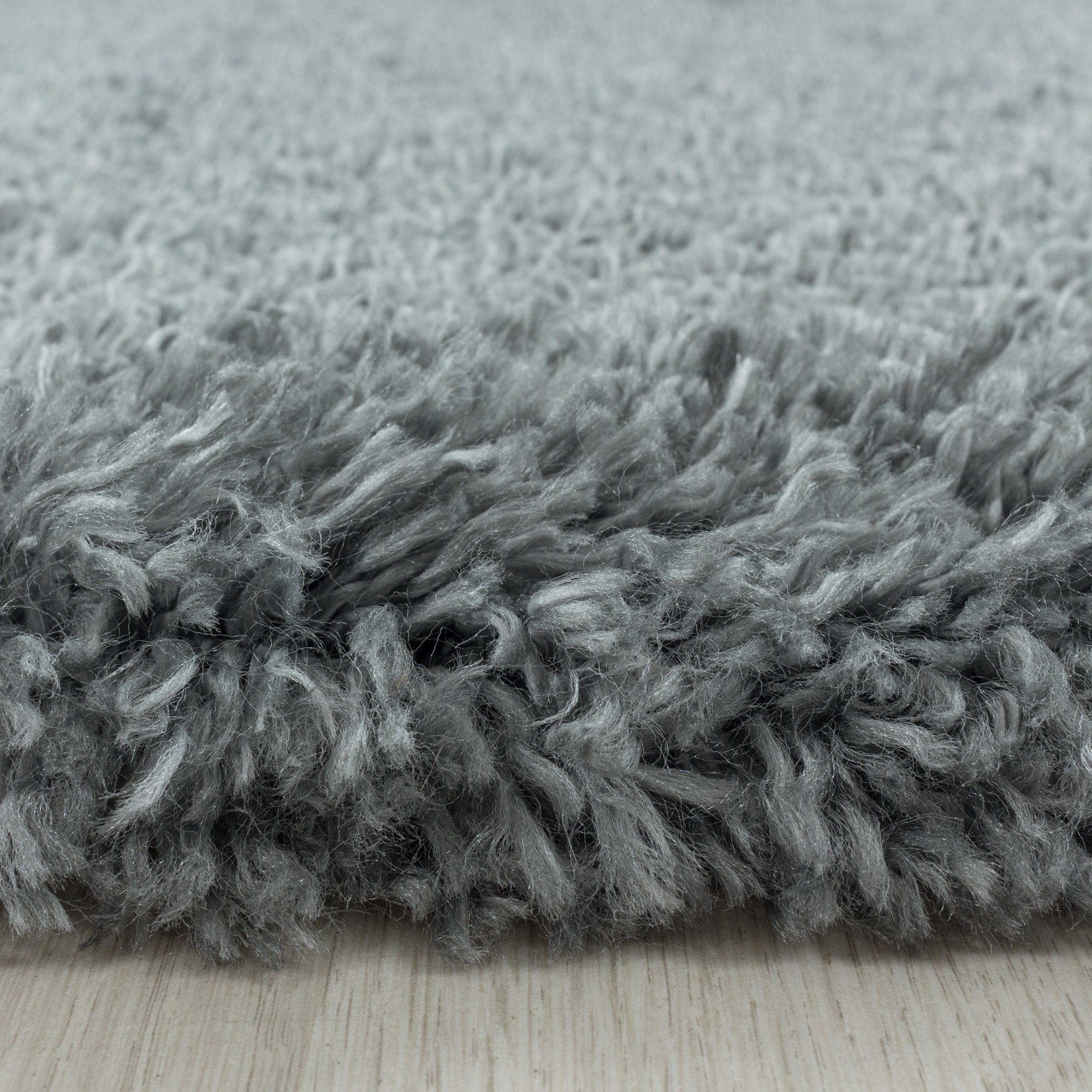 Hochflor-Teppich kuschelweicher Langflorteppich, Uni Shaggy - supersoft, Giancasa, Höhe: 50 mm, Wohnzimmer Esszimmer Schlafzimmer