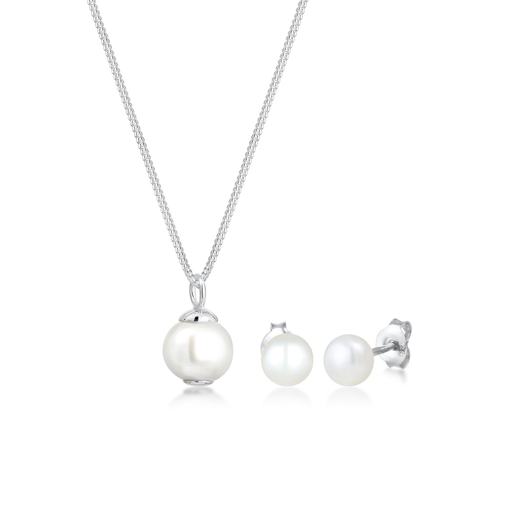 Elli Elli Ensemble de Bijoux Femmes Classique Elégant Set clous d'oreilles Elegant ave Bijoux