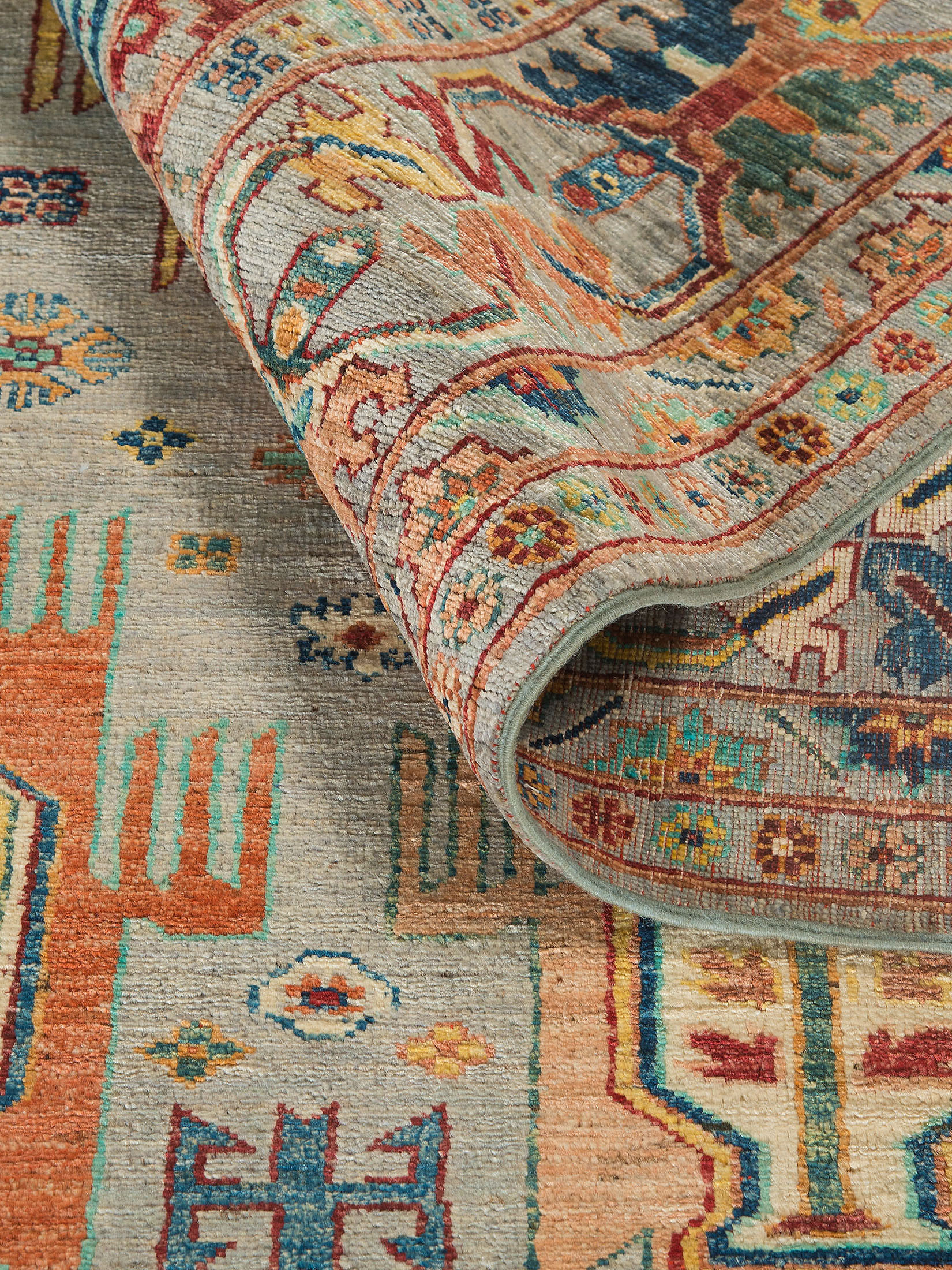 Kazak Ghazni ca. 170 x 231 cm, Unikat / Einzelstück
