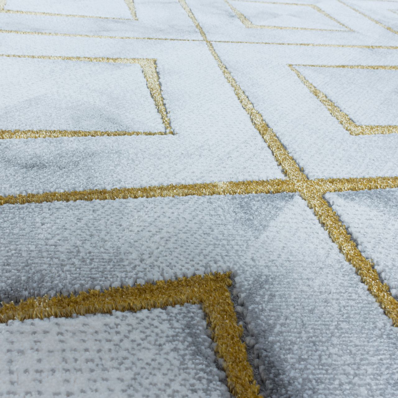 Ayyildiz Teppich, NAXOS 3811, GOLD, 140 x 200 cm