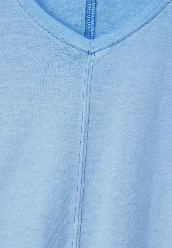 CECIL T-Shirt in Washed Optik