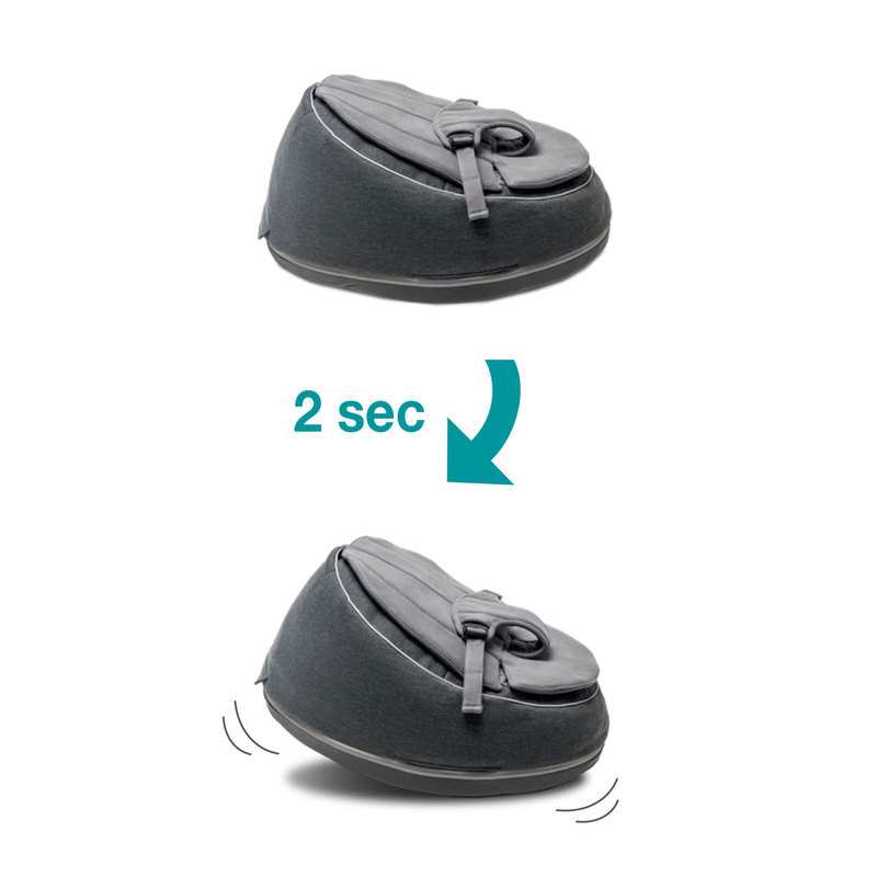 Transat Doomoo Seat'n Swing transat évolutif anthracite Babymoov