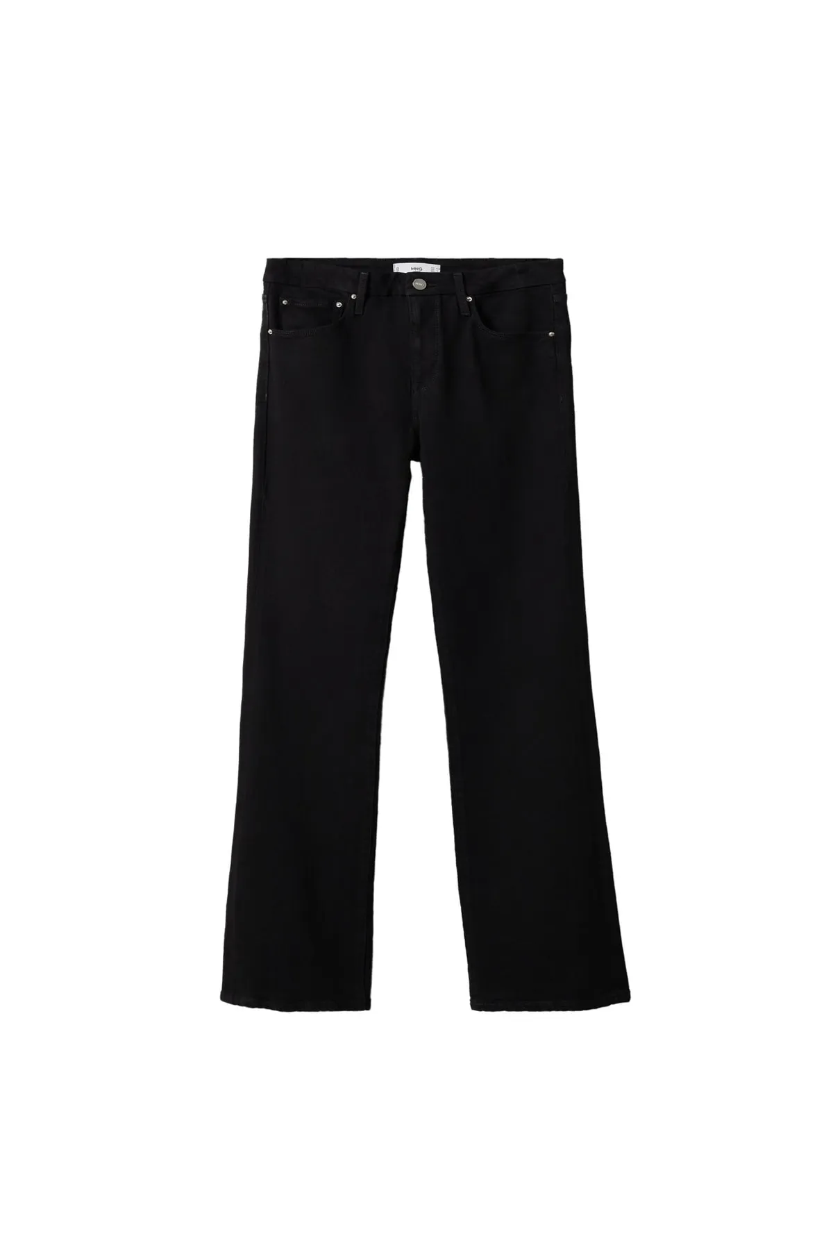 MANGO  Damenjeans aus schwarzem Denim 27003278