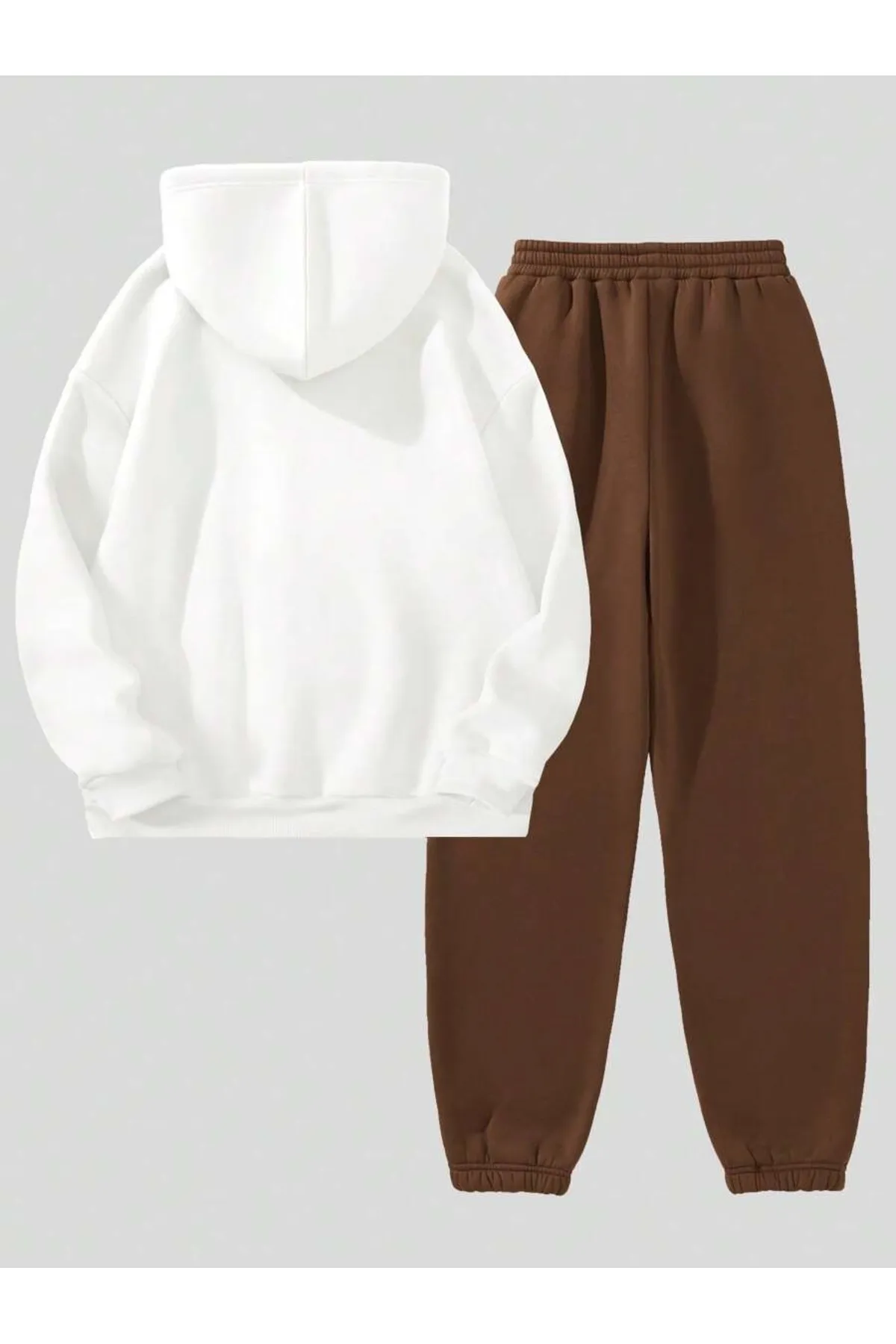 MOONBULL  Sport-Sweatsuit Set - Weiß - Regular Fit