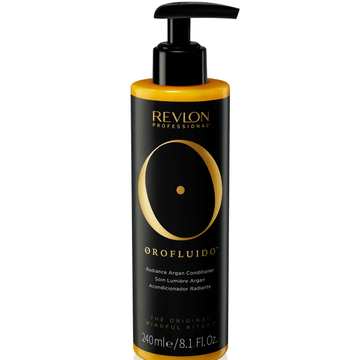revlon professional Après - Shampooing OROFLUIDO™ Soin Lumière Argan - Cheveux Secs - 240 ml