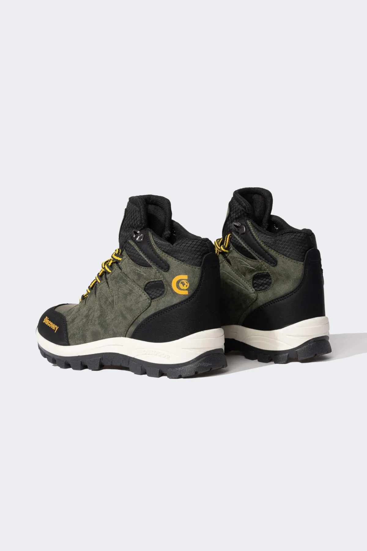 DeFacto  Jungen-Schnürstiefel Discovery Channel aus Kunstleder mit flachem Absatz