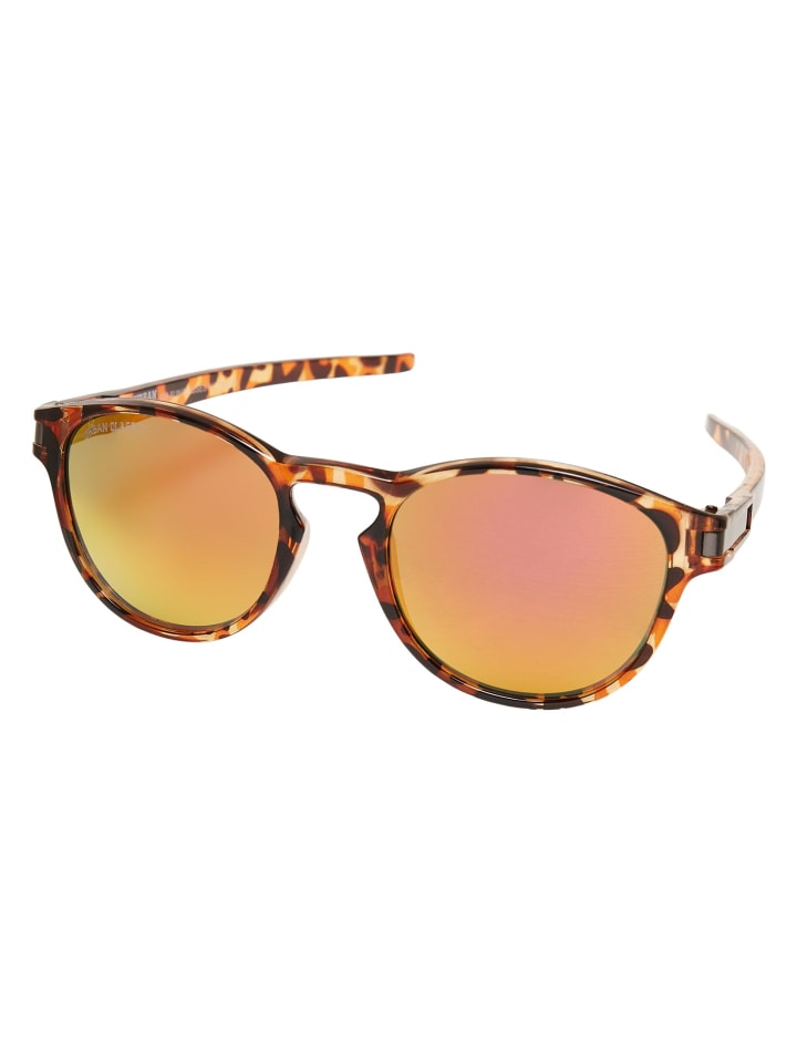 Urban Classics Urban Classics Sonnenbrillen in brown leo/orange günstig kaufen onesize