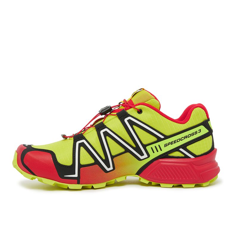Salomon Speedcross 3 sulphur spring/high risk red/black