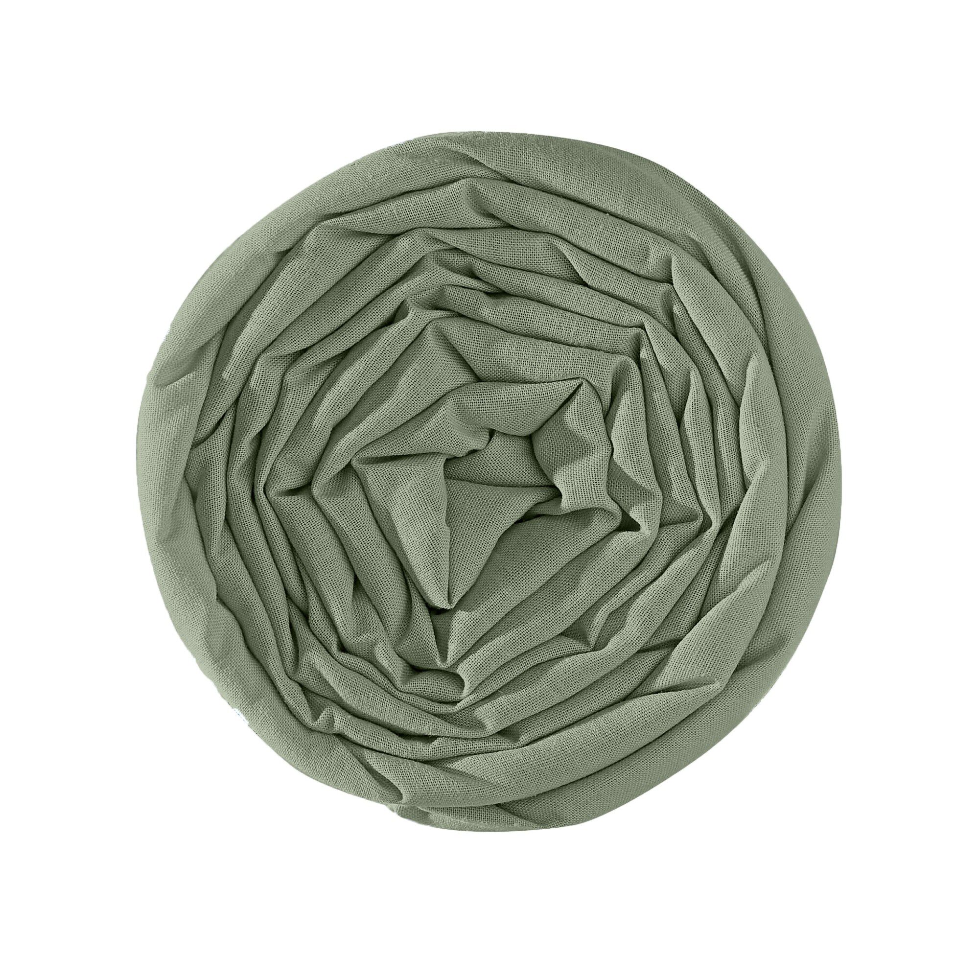 Drap-housse irrétrécissable uni coton