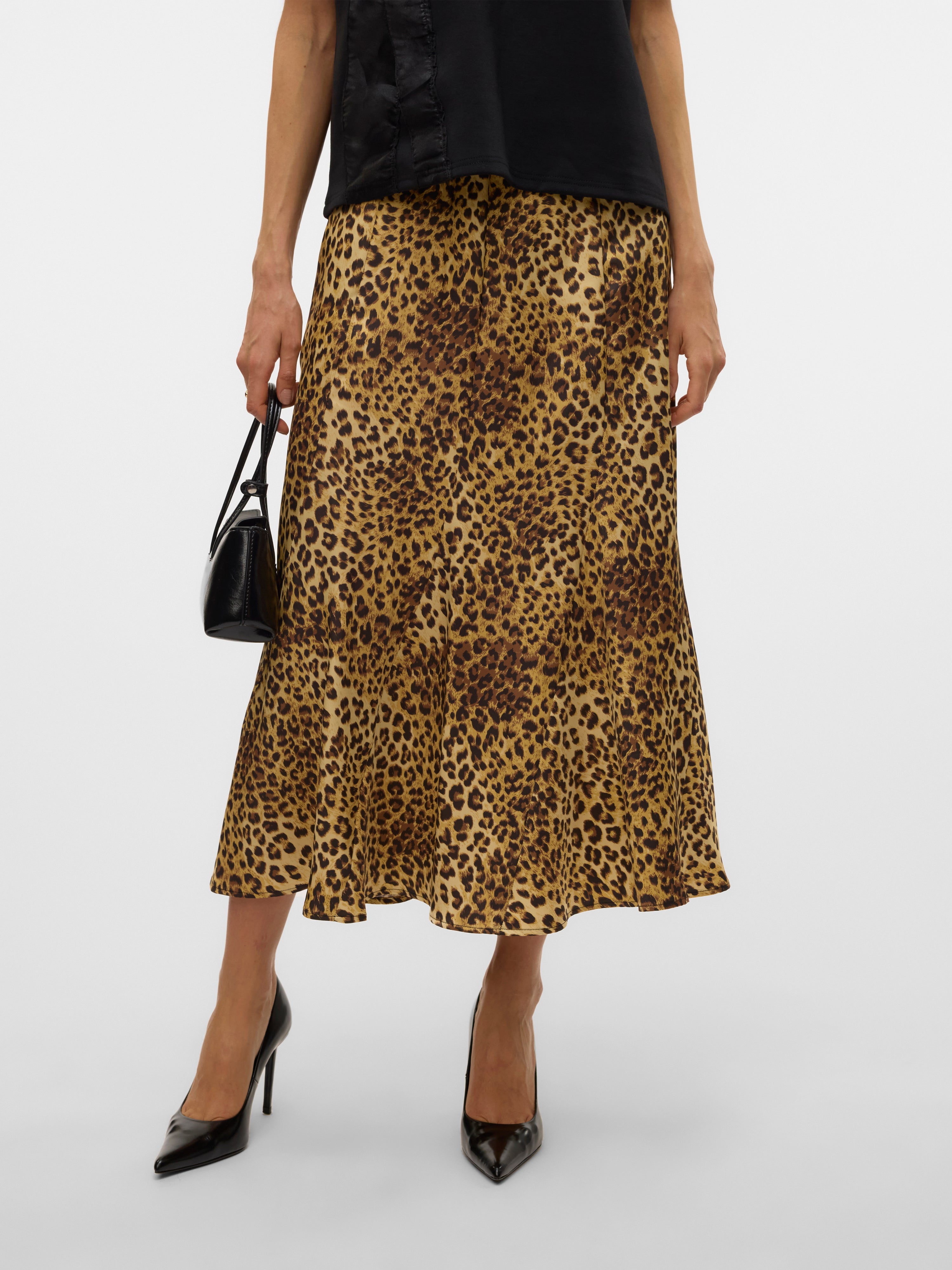 VMWAKI Hohe Taille Midirock