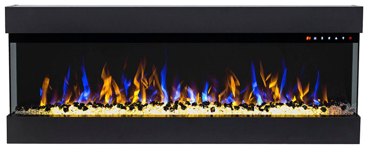 GLOW FIRE Elektrokamin Insert 72, täuschend echte Flamme - Multicolor LED-Technik, Heizfunktion 1600W