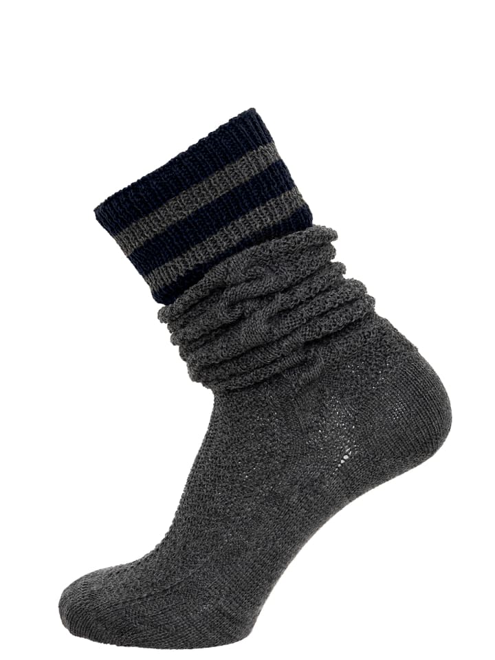 Lusana Strumpf L8995R in dunkelgrau günstig kaufen