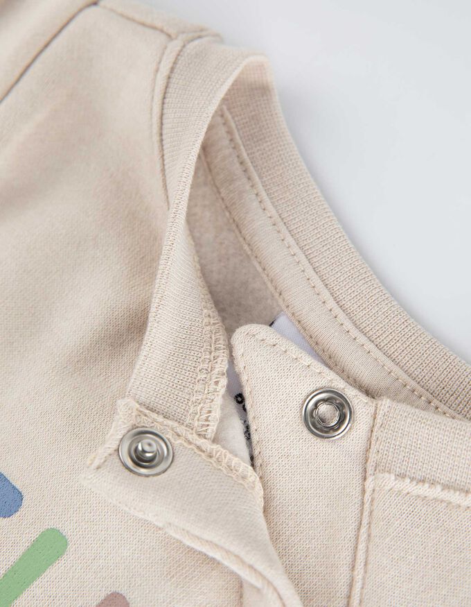 Set aus Sweatshirt und Hose - Messageprint