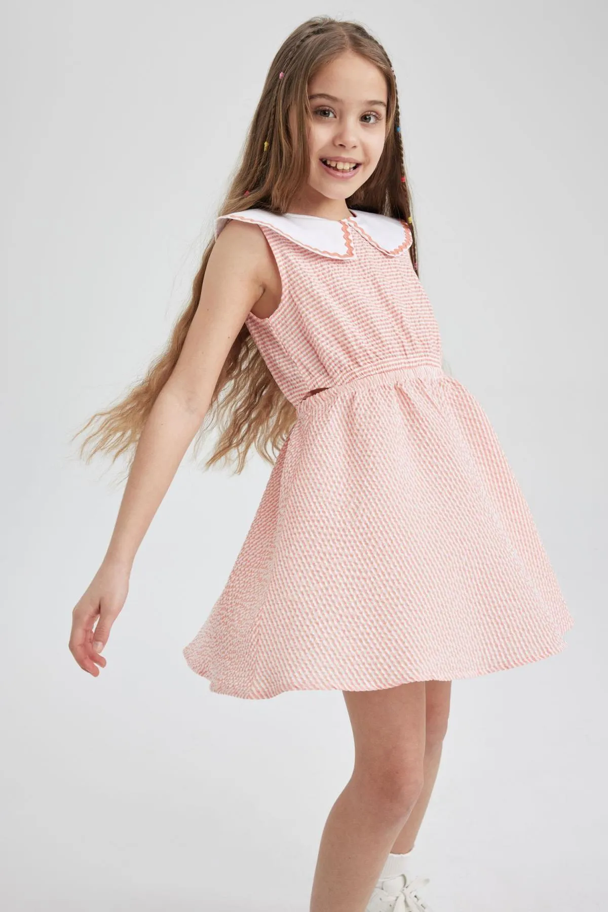 DeFacto  Crinkle-Kleid für Mädchen - ärmellos Z5918a623sm