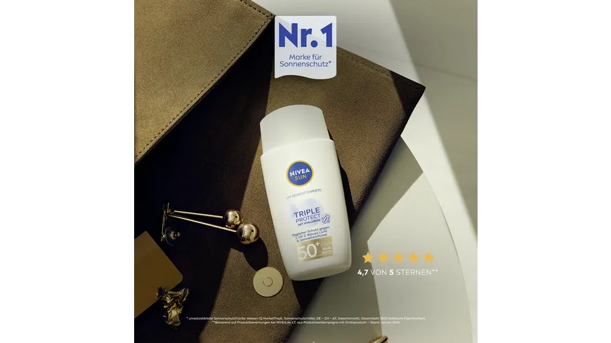 NIVEA SUN UV Face Triple Protect LF 50+ 40 ml
