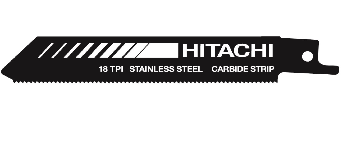 HiKOKI Tillbehör 752035 RS10 tigersågklinga för rostfritt stål 115,0/93,5 x 19,0 x 1,25 mm 2 st
