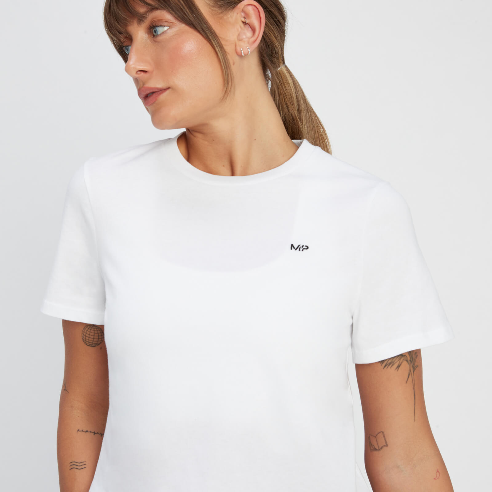 T-shirt court MP Rest Day pour femmes – Blanc