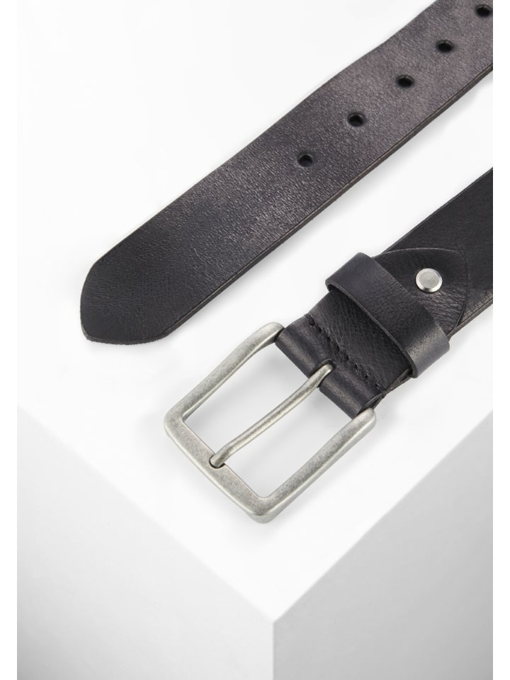 Paddock's Ledergürtel in schwarz günstig kaufen